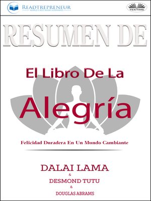 cover image of Resumen De El Libro De La Alegría